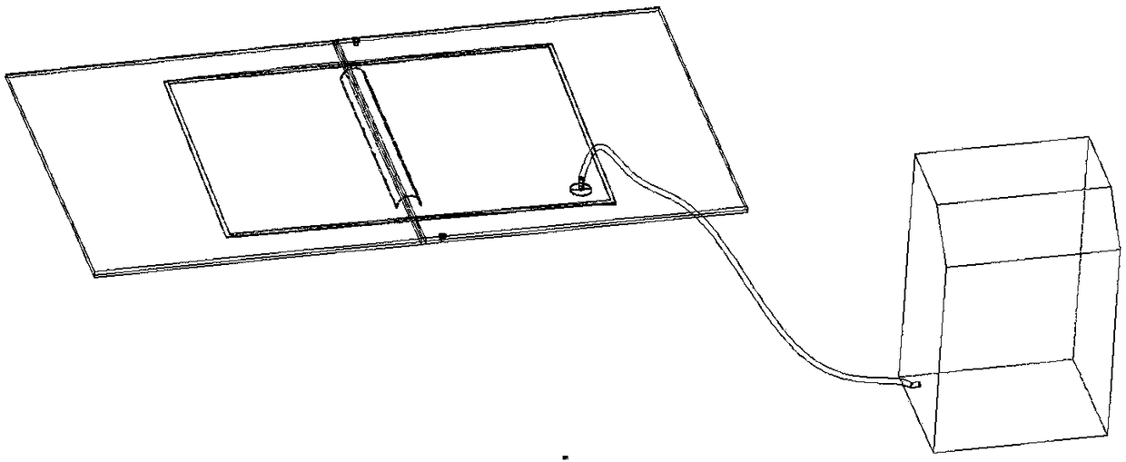 Method for detecting gas leakage point of composite shaping plate weld seam