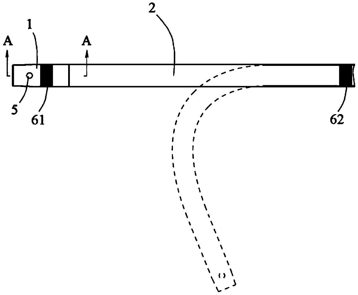 Guiding sheathing canal, catheter and oval nest detection method for inter-atrial septal puncture