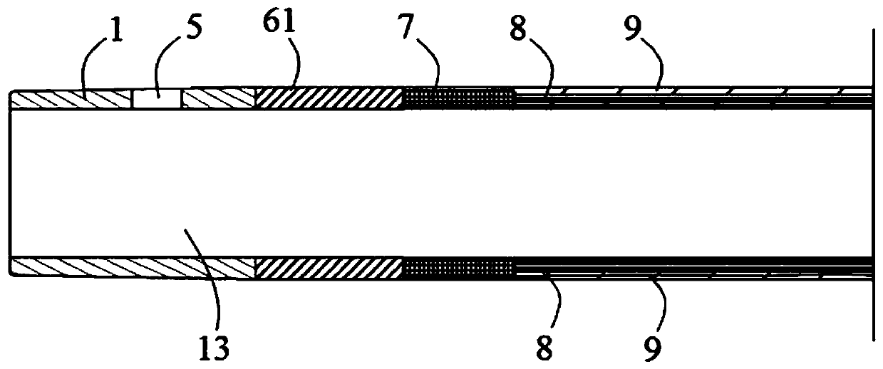 Guiding sheathing canal, catheter and oval nest detection method for inter-atrial septal puncture