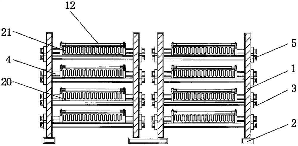 A multi-layer drying device for supercapacitor production