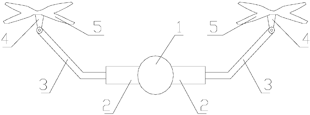 Four-shaft rotorcraft balance remediation device