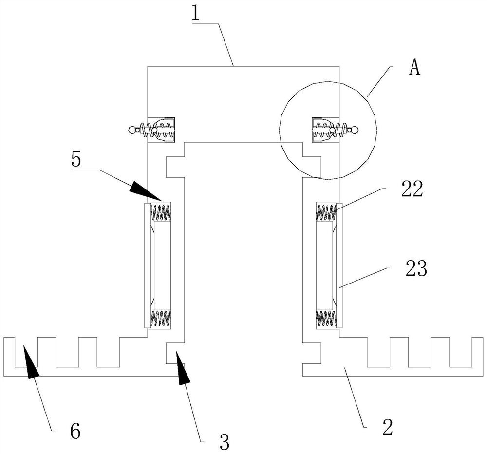 Ground stone installation expansion joint metal strip