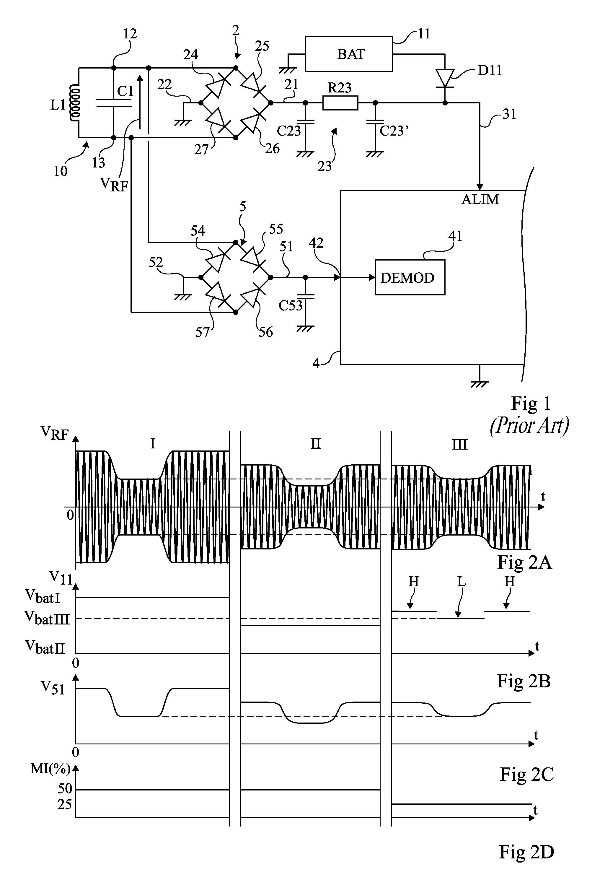 Power management in an electromagnetic transponder