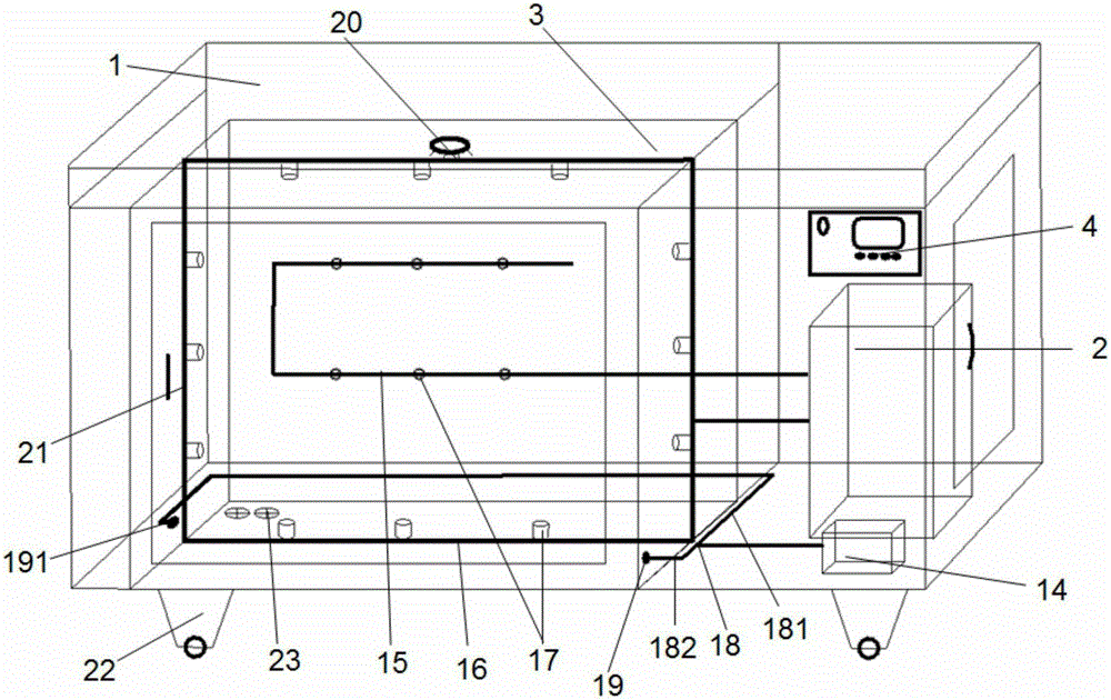 Full-automatic pet cleaning machine and cleaning method