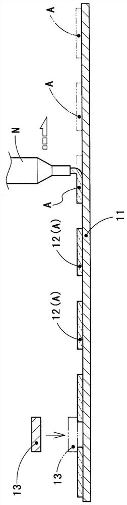 Surface light emitter and production method therefor