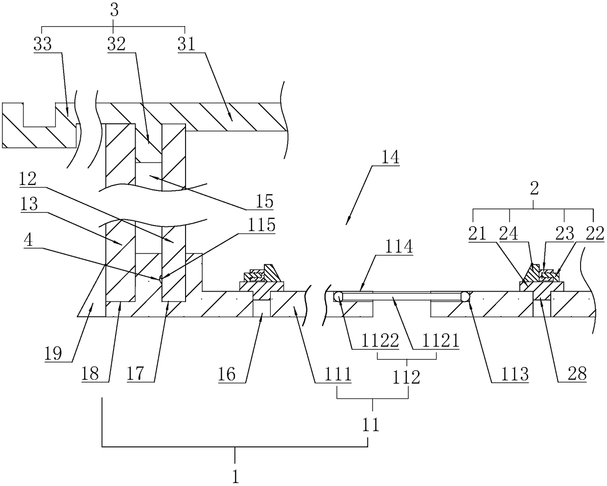 Drainage pipeline construction component and method