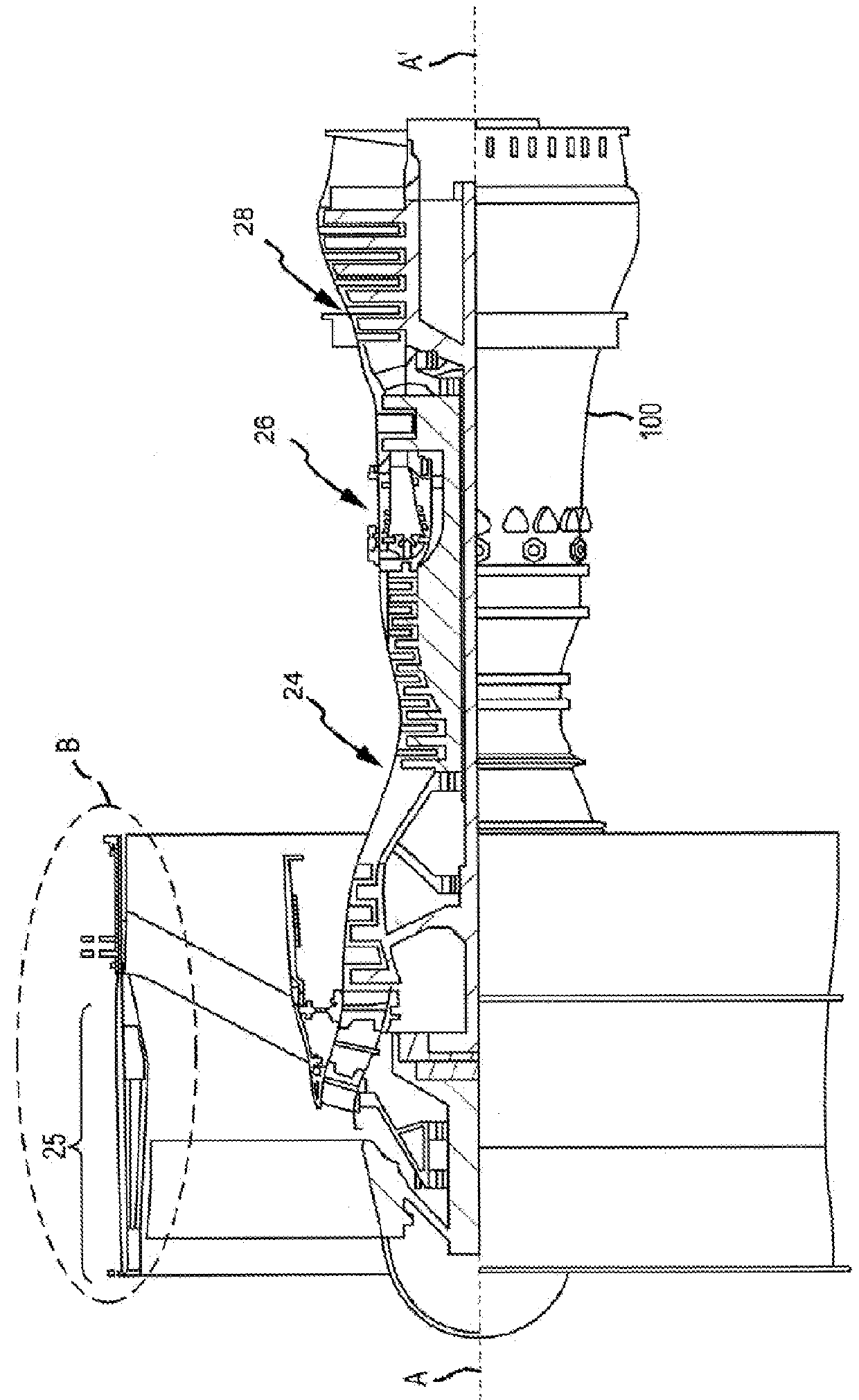 Composite flange with three-dimensional weave architecture