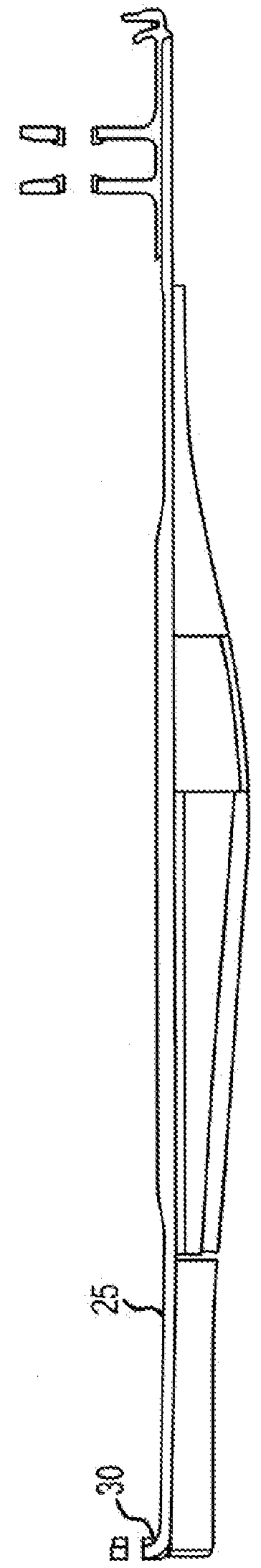 Composite flange with three-dimensional weave architecture