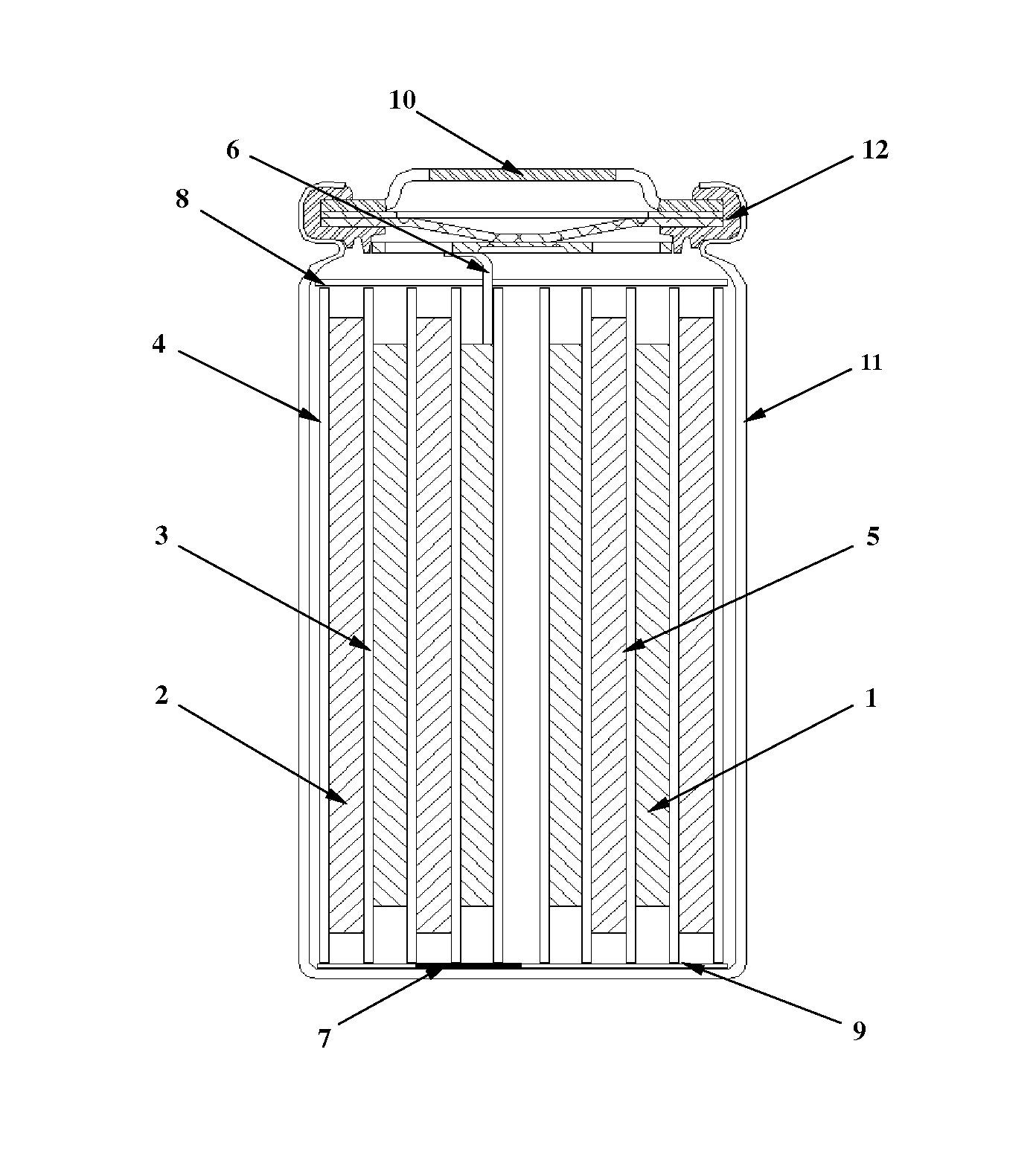 Additives for improving the high temperature performance in non-aqueous rechargeable lithium-ion batteries