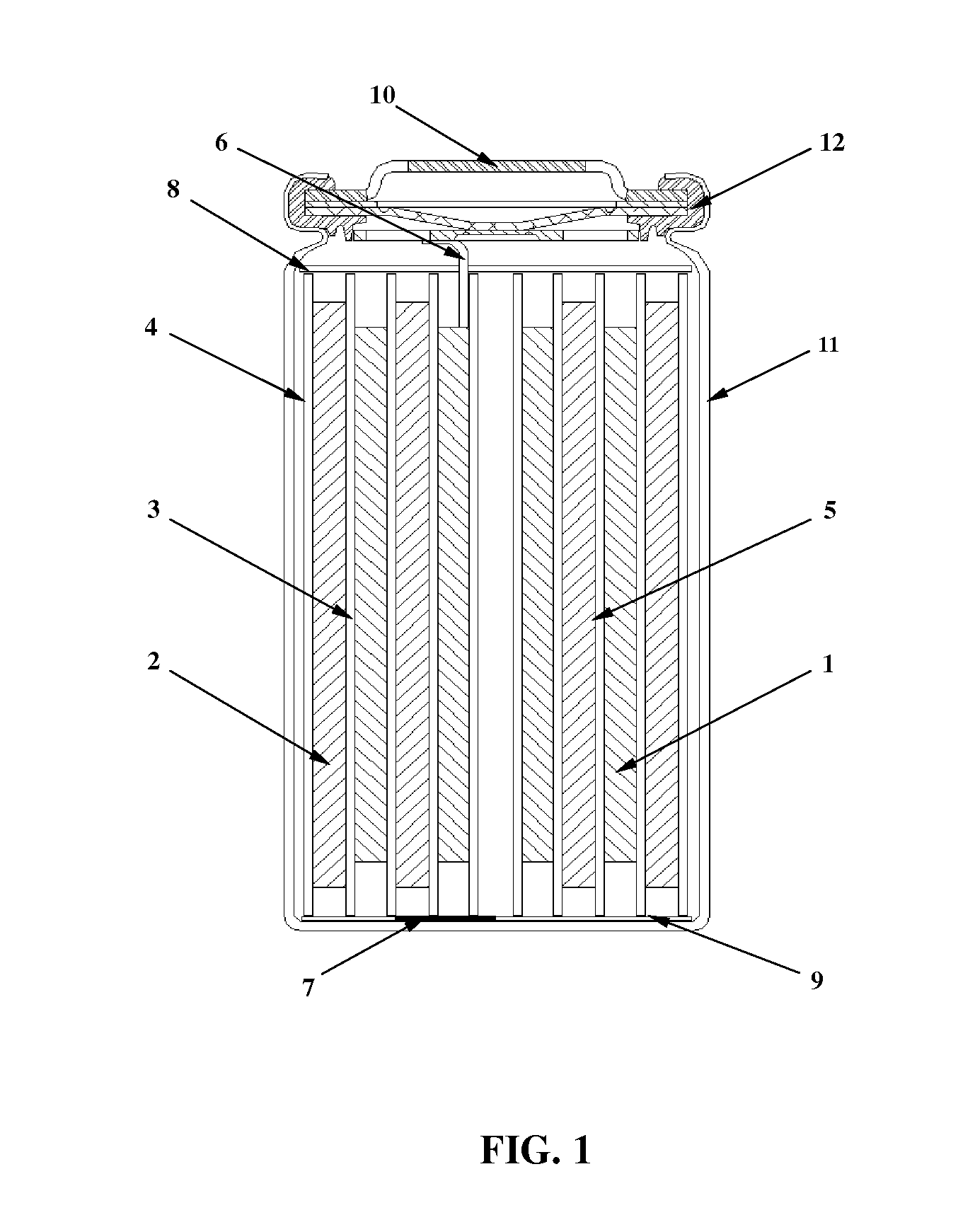 Additives for improving the high temperature performance in non-aqueous rechargeable lithium-ion batteries