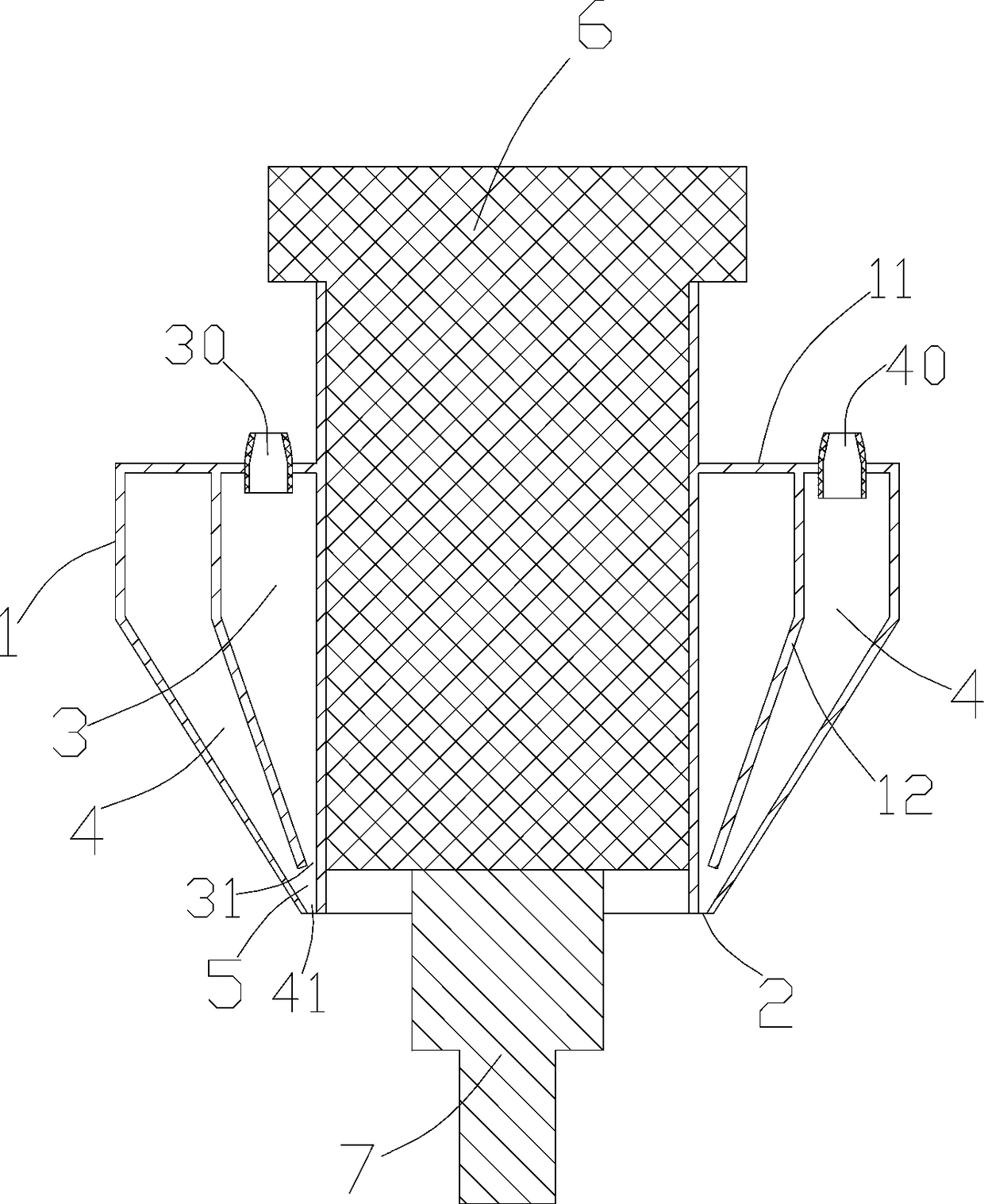 An electric spark fluid atomizing nozzle