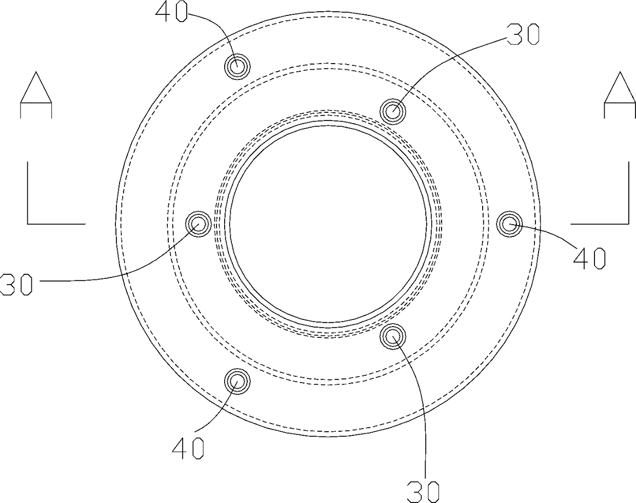 An electric spark fluid atomizing nozzle