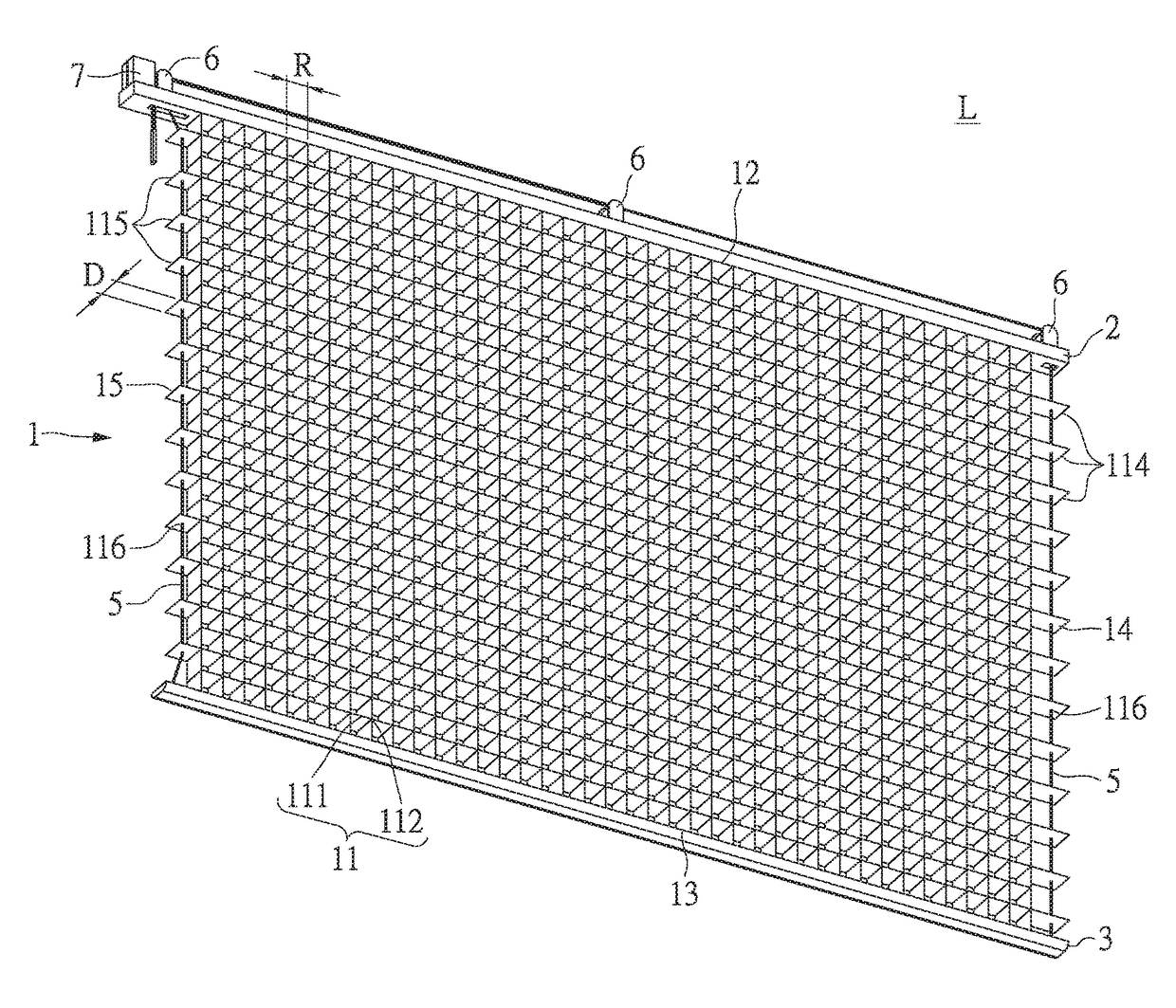 Light-diffusing structure