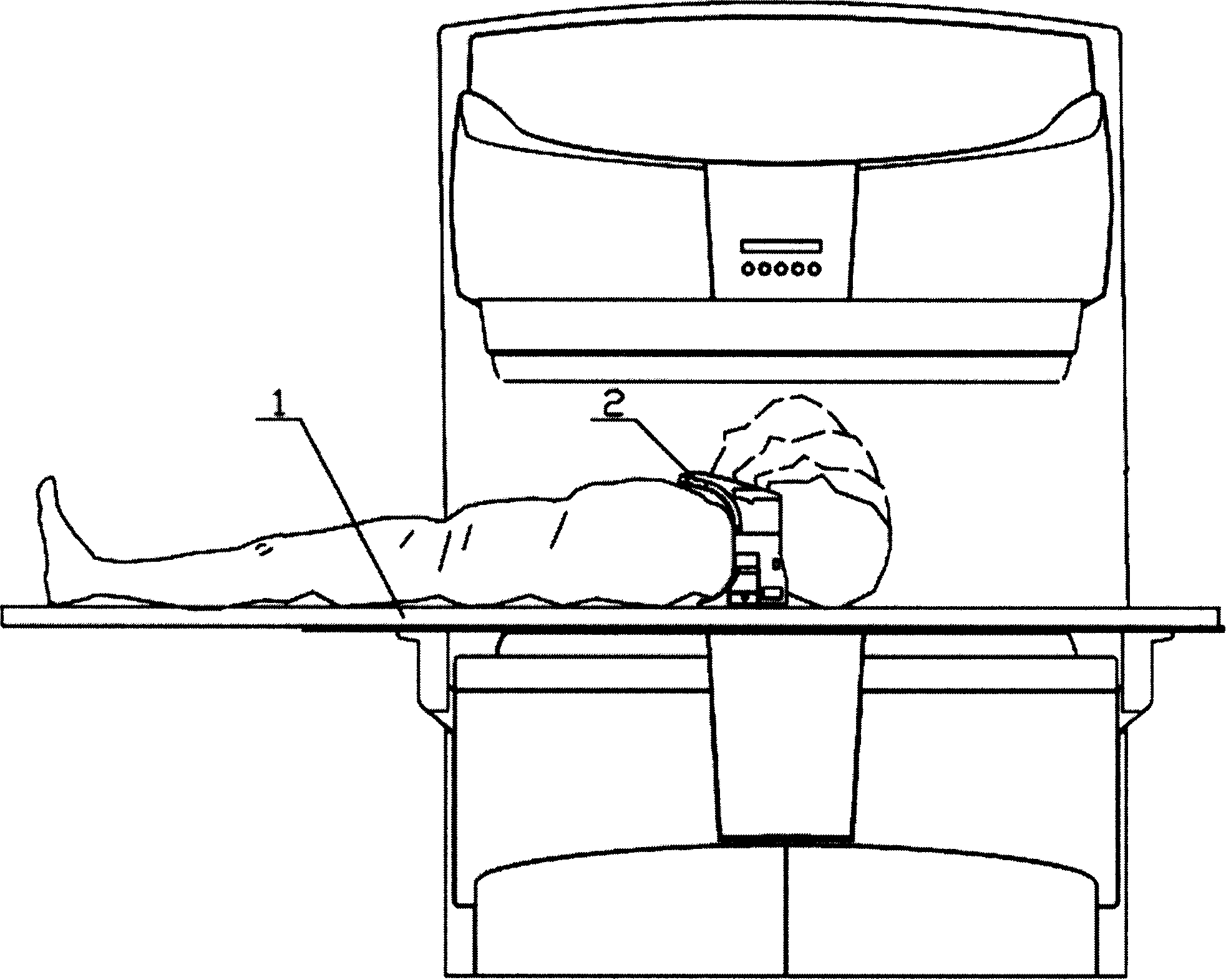 Magnetic resonance imaging control device for movement