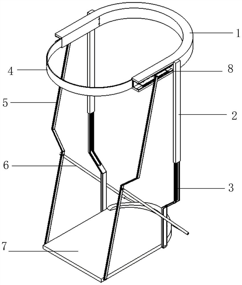 A lower limb walking aid exoskeleton device