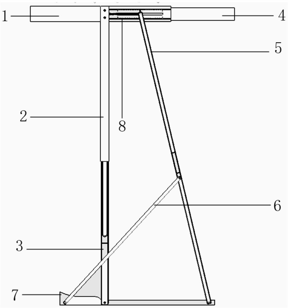 A lower limb walking aid exoskeleton device