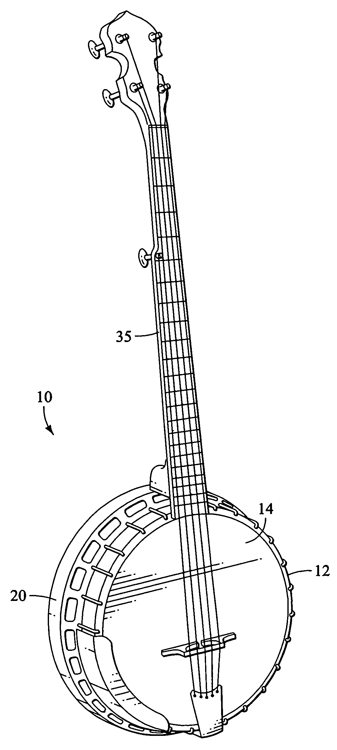 Rim for a banjo