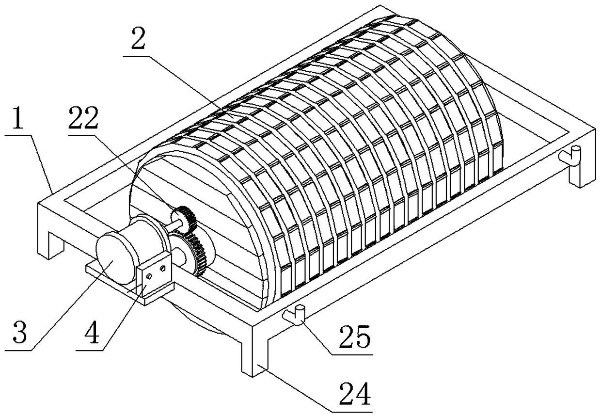 Energy-saving type building ice bag room