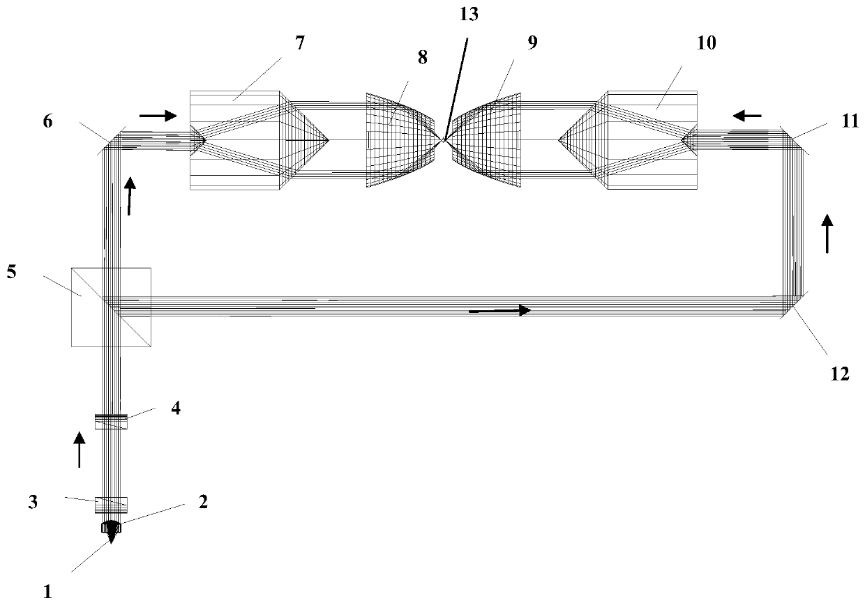 Tunable Local Hollow Beam Optical Tweezers System Based on Dual-beam Laser Trap