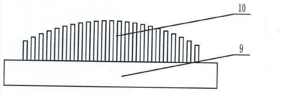 Hot rolling spray cooling method for large cylinder