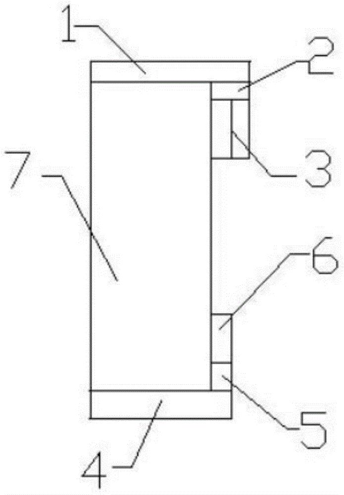 Rapid glass packaging and unpackaging box and packaging method