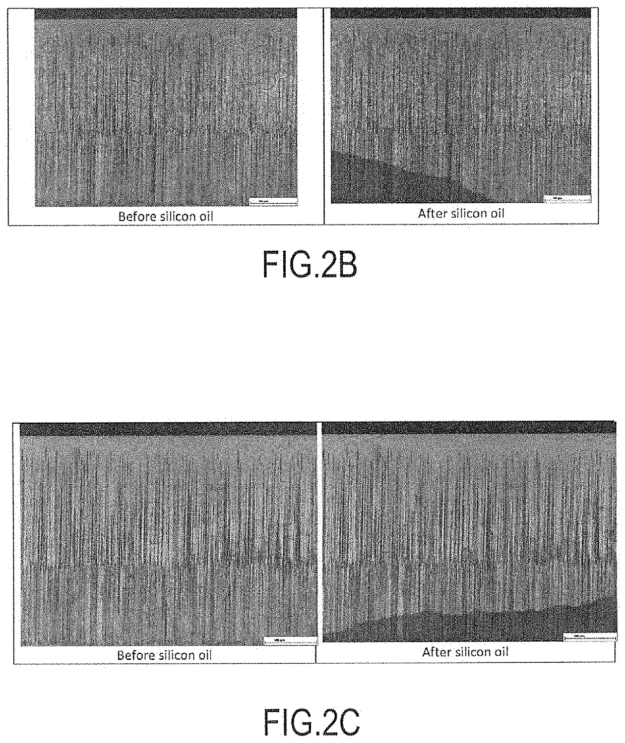 Thinning of razor blade coatings