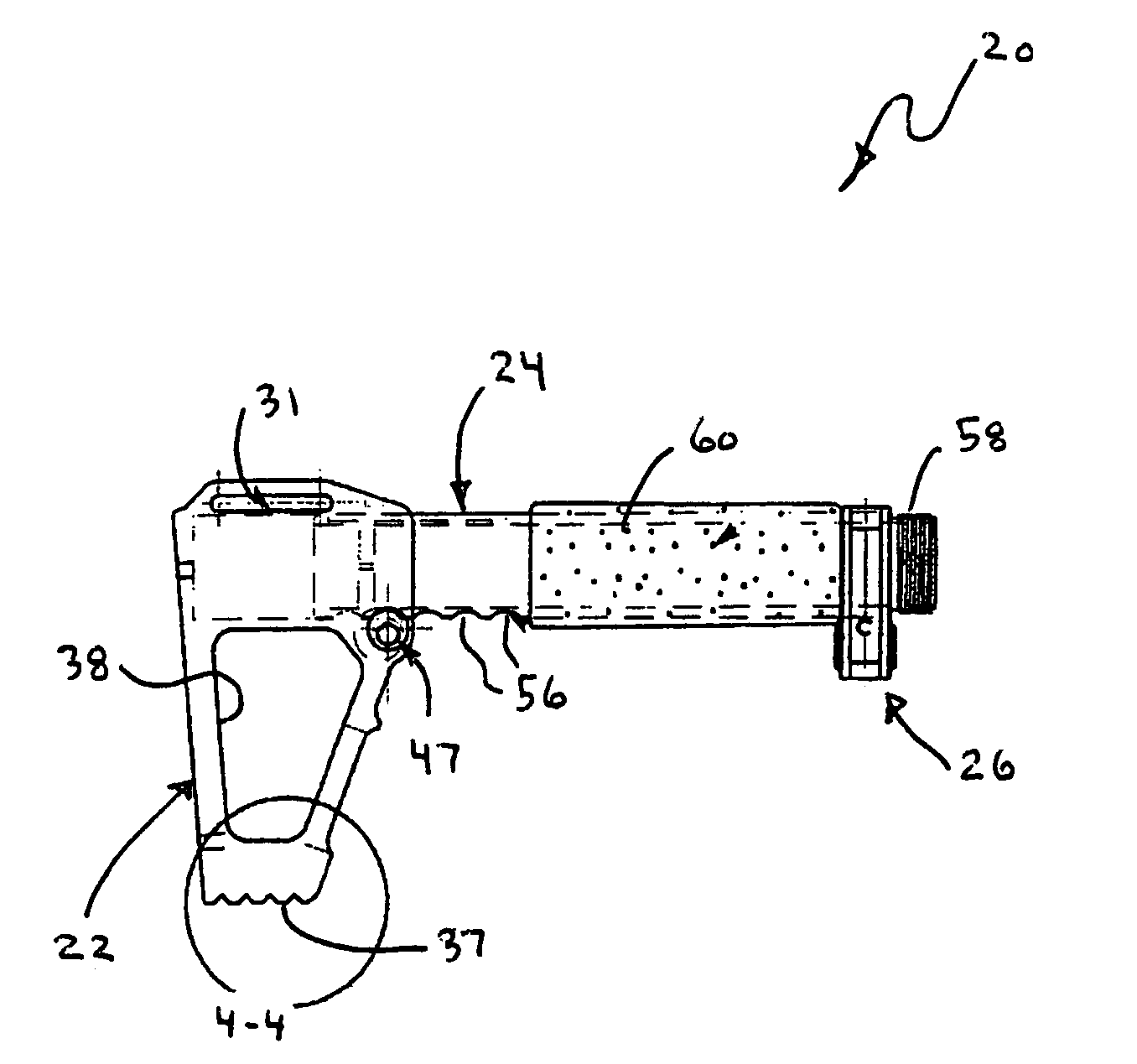 Adjustable length heavy duty butt stock assembly for a firearm