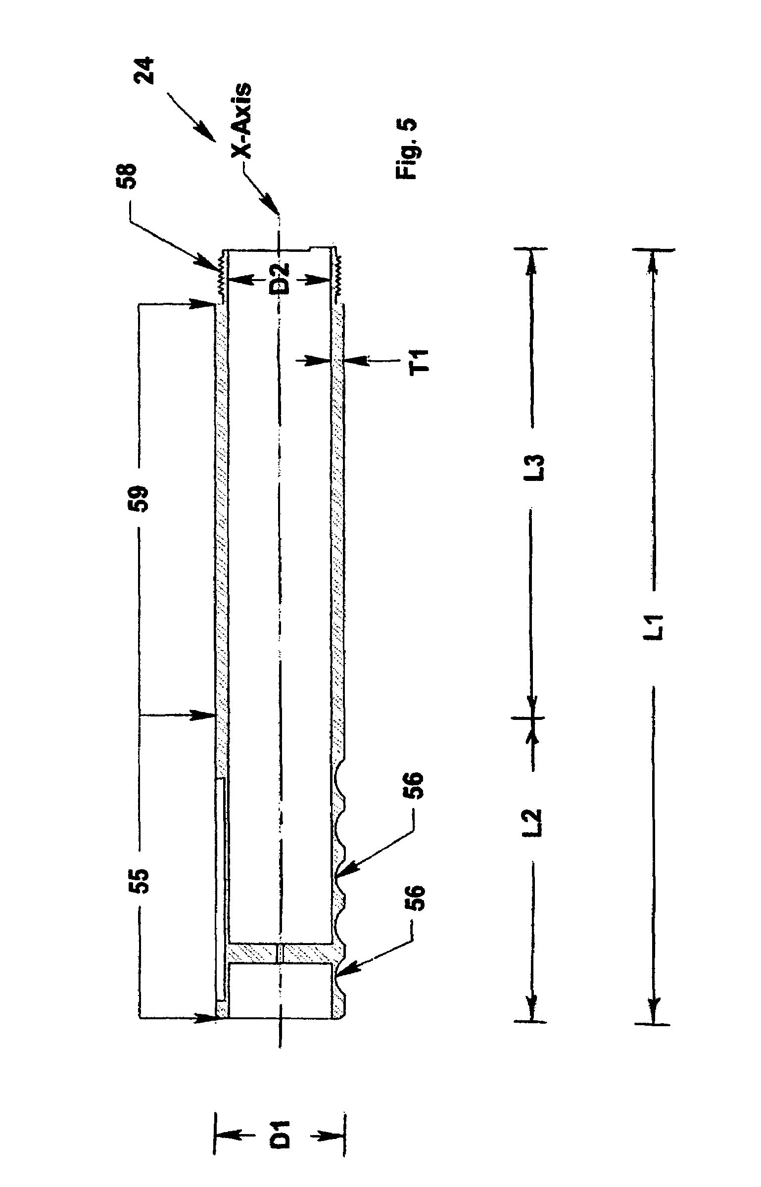 Adjustable length heavy duty butt stock assembly for a firearm