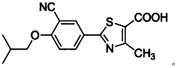 Synthesis process of febuxostat