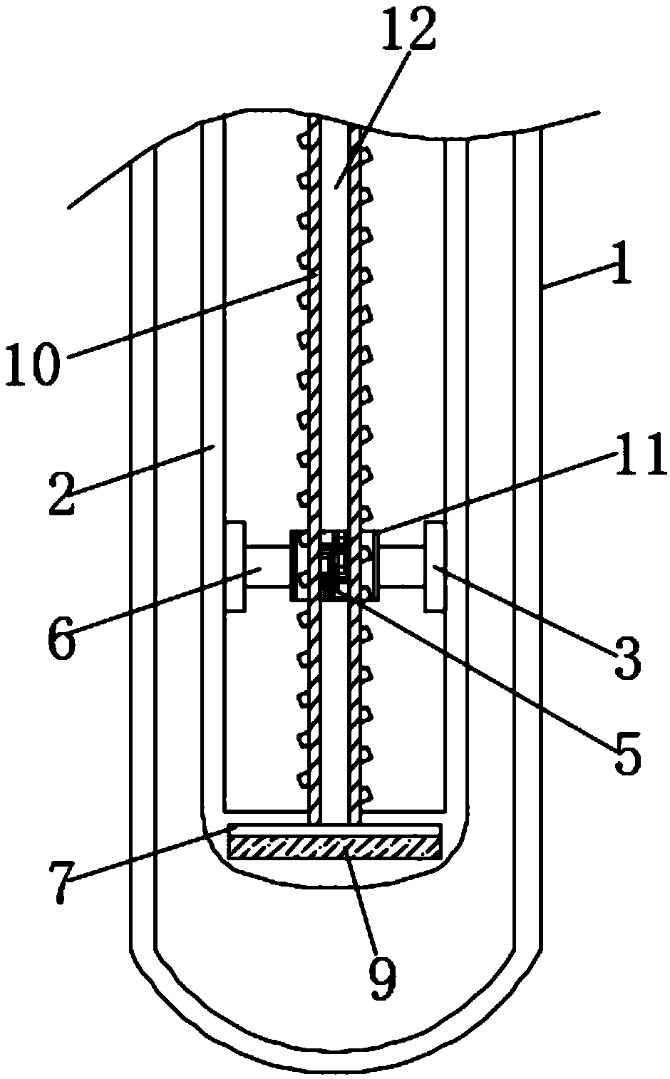 Self-cleaning solar vacuum pipe