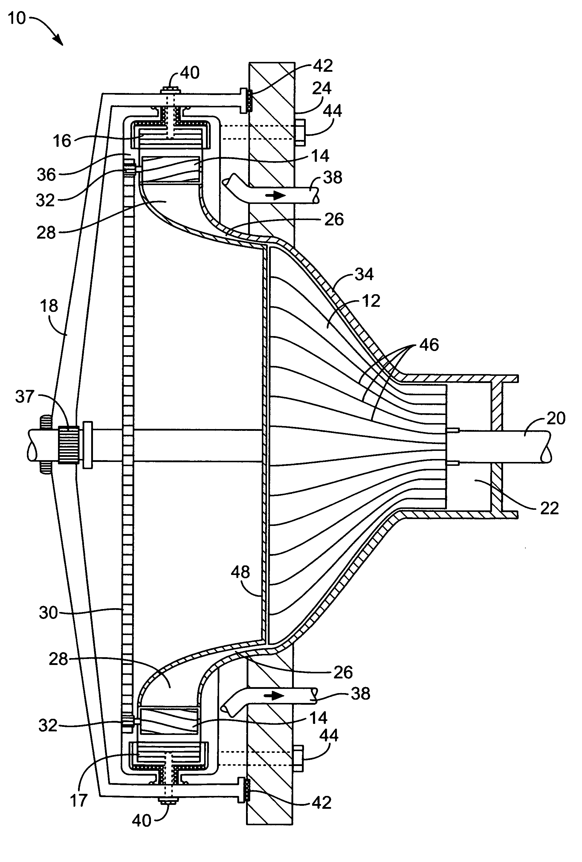 Internal turbine-like toroidal combustion engine