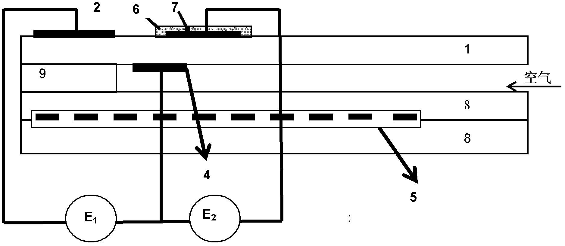 Nitrogen-oxygen sensor