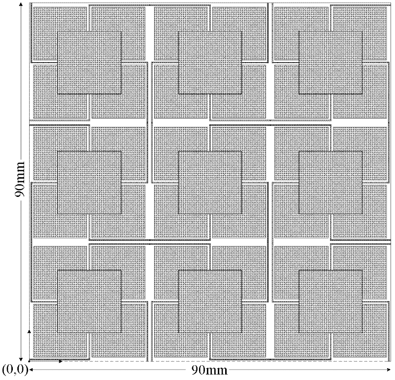 U-shaped electromagnetic band gap circuit board with low-frequency simultaneous switching noise inhibiting function