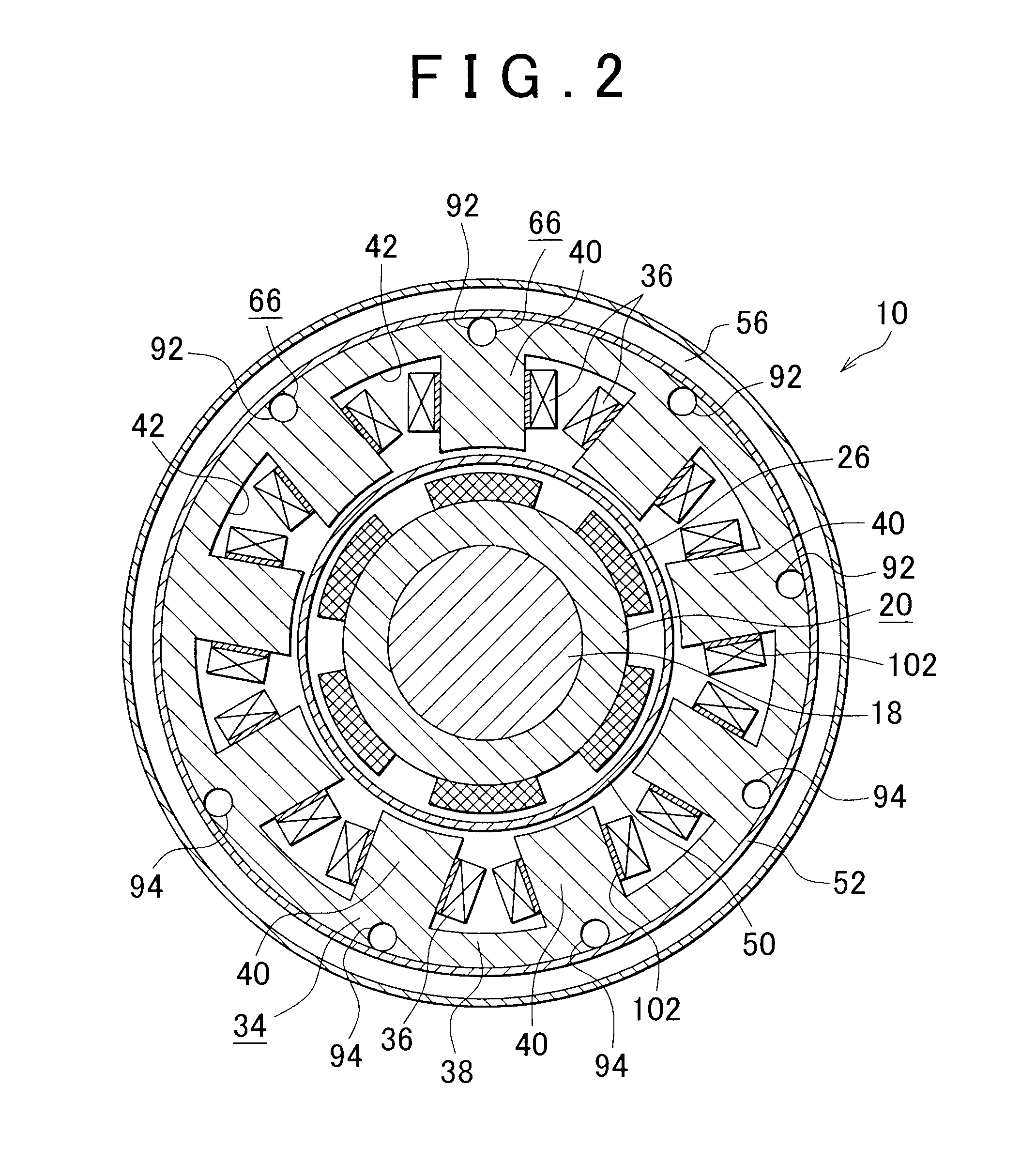 Superconducting electric motor