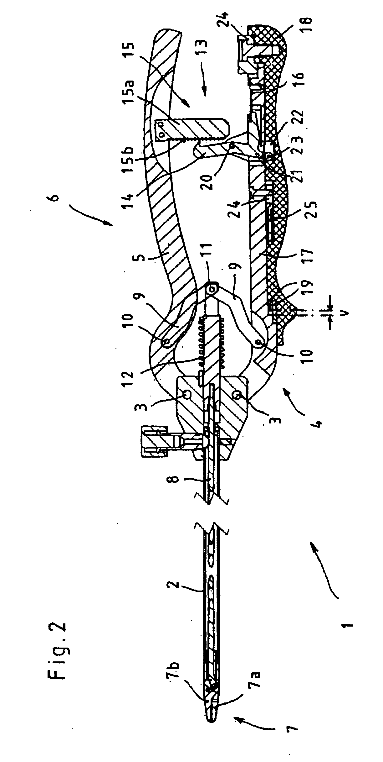 Medical gripping and/or cutting instrument