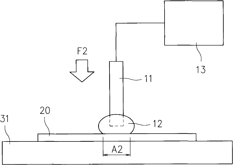 Testing device and testing equipment