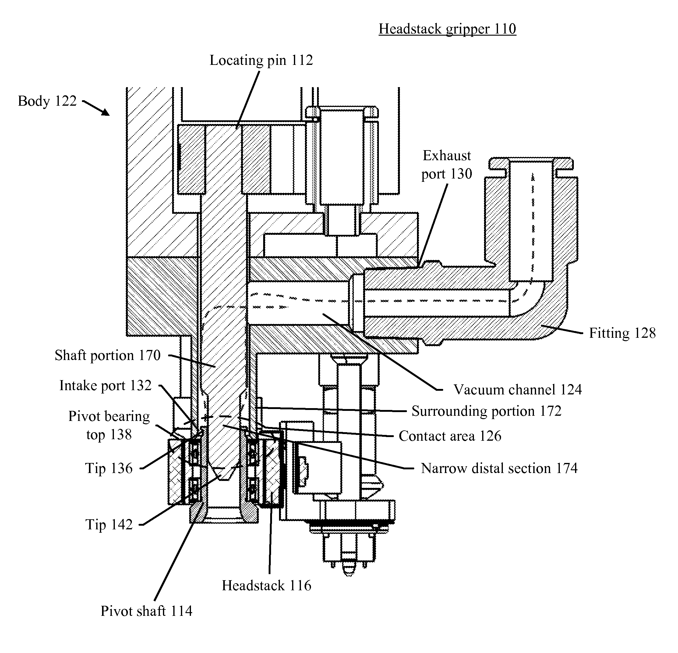 Methods for evacuating particles from a hard drive component