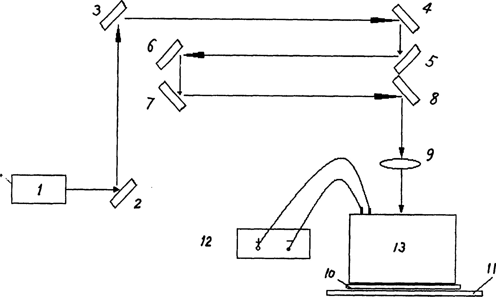 Quasi-molecule laser electrochemical microstructure manufacturing method and equipment