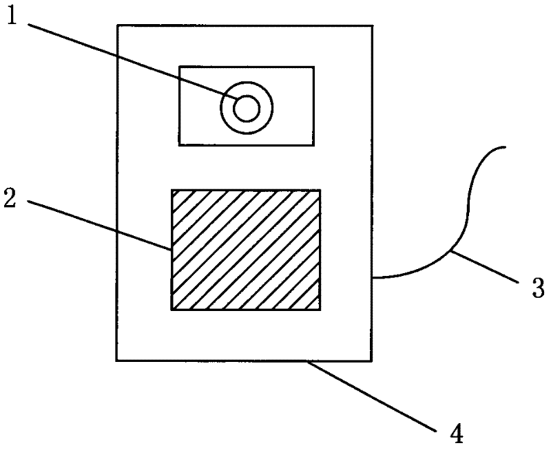 Face recognition device applied to entrance guard