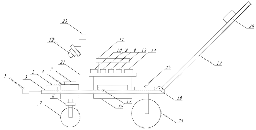 Electronic seeing-eye dog robot