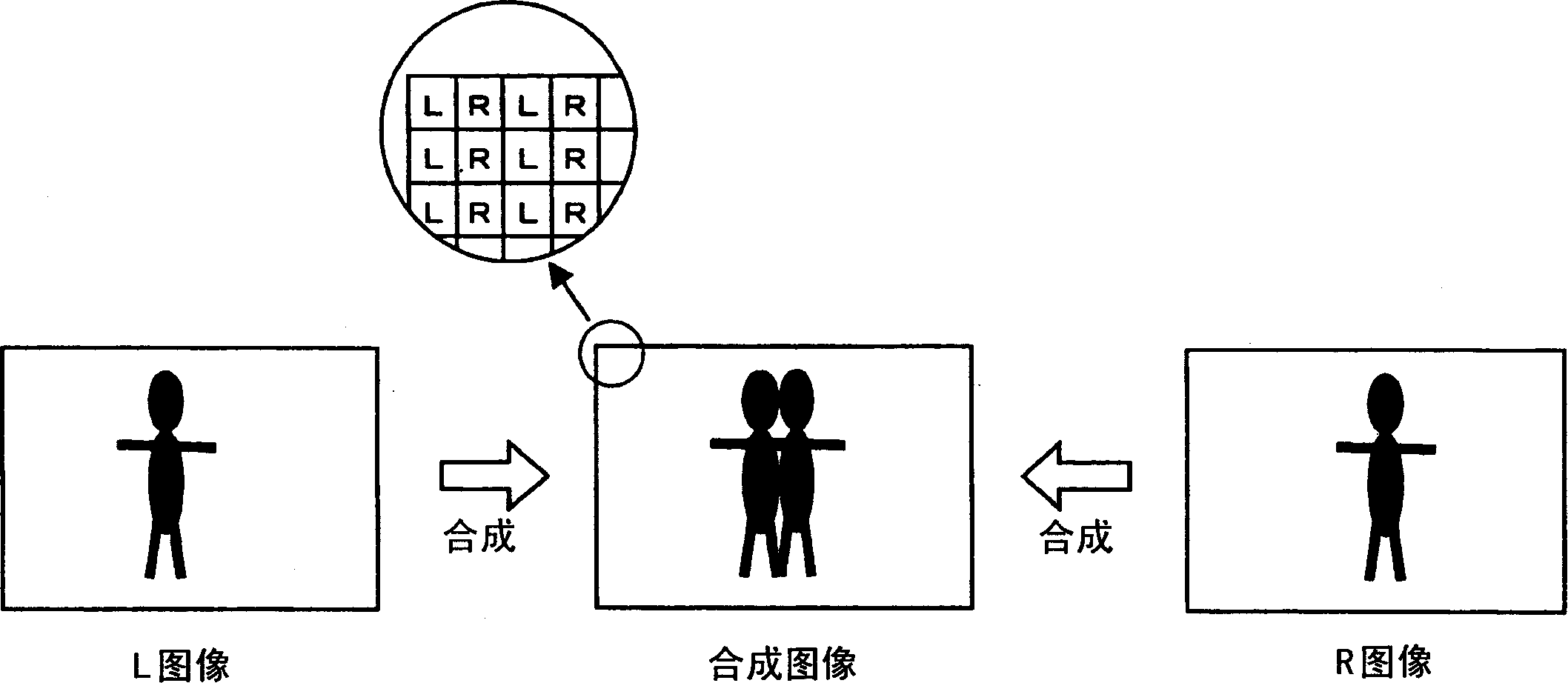 Image display device and program