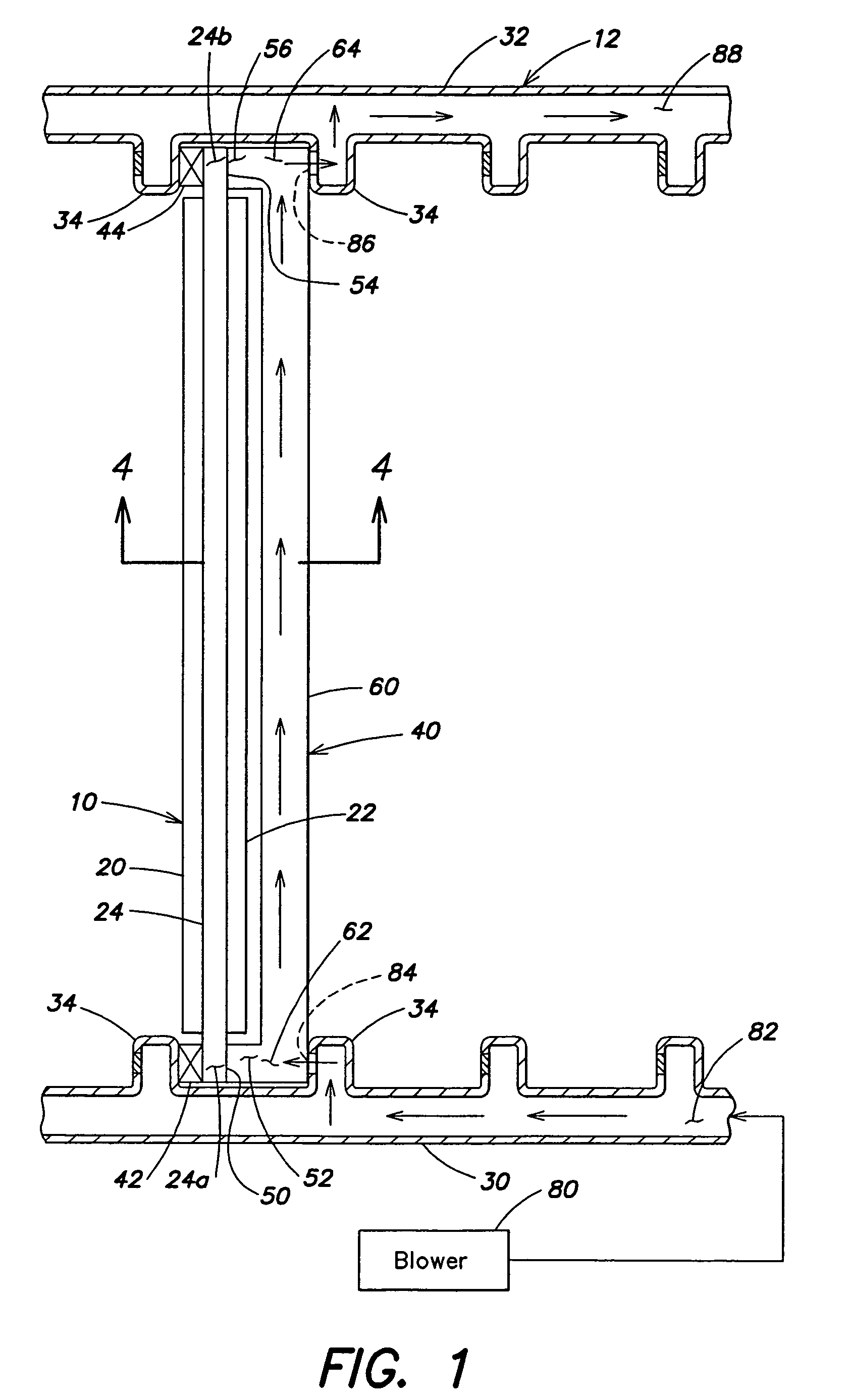 Flow through cooling assemblies for conduction-cooled circuit modules