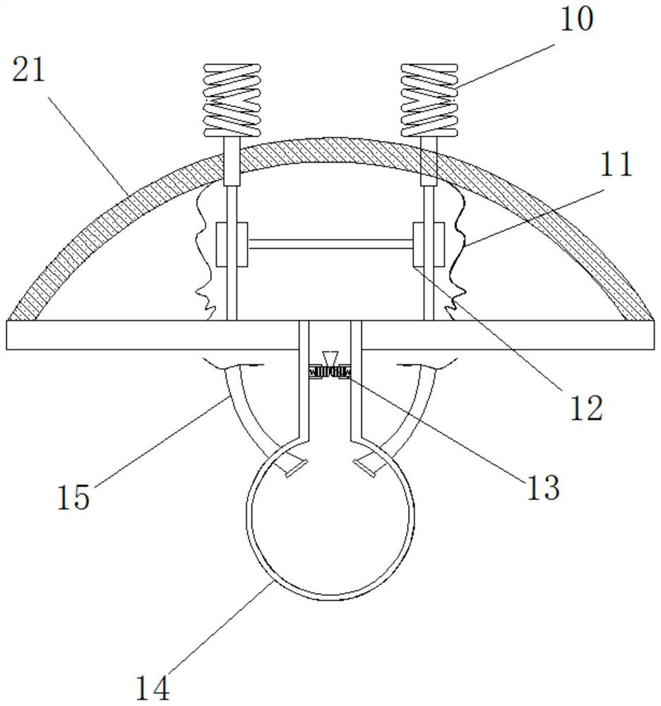 Express transportation box for protecting commodities by utilizing airbag structure