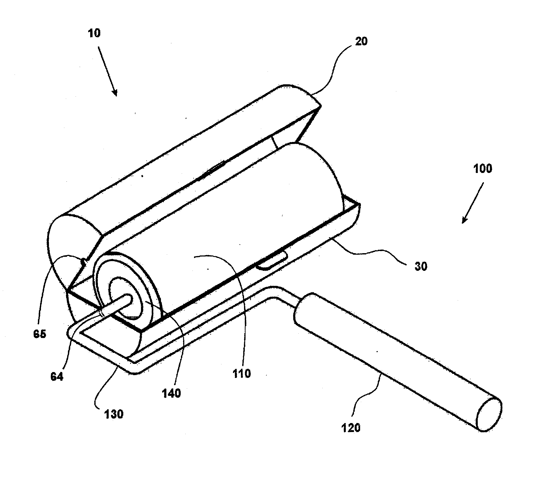 Paint roller case