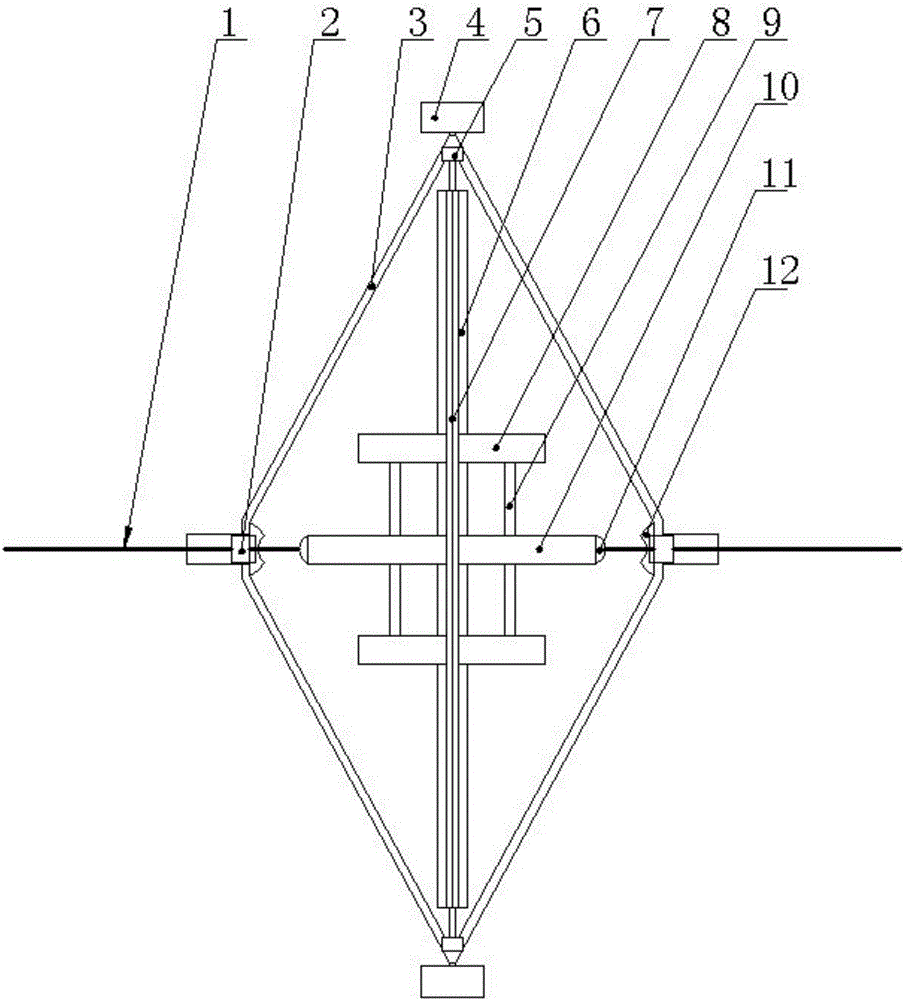 Hog house bidirectional dropping scraping board