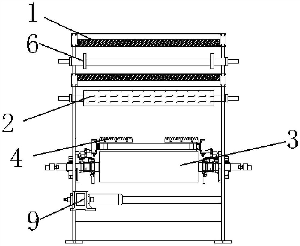 Winding device for polyimide film production