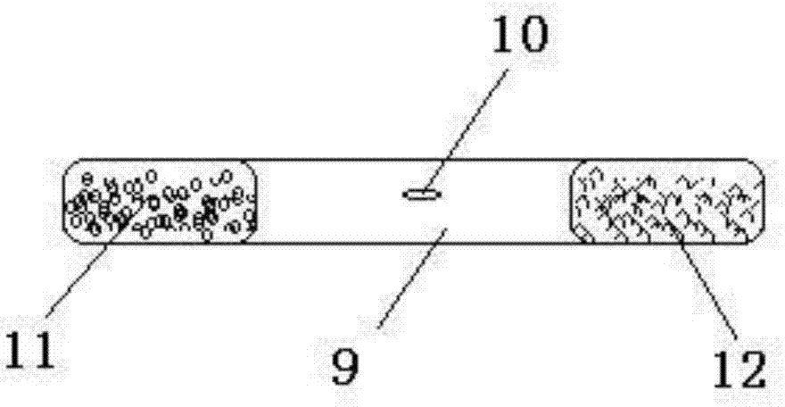 Radial artery puncture fixing compression plate