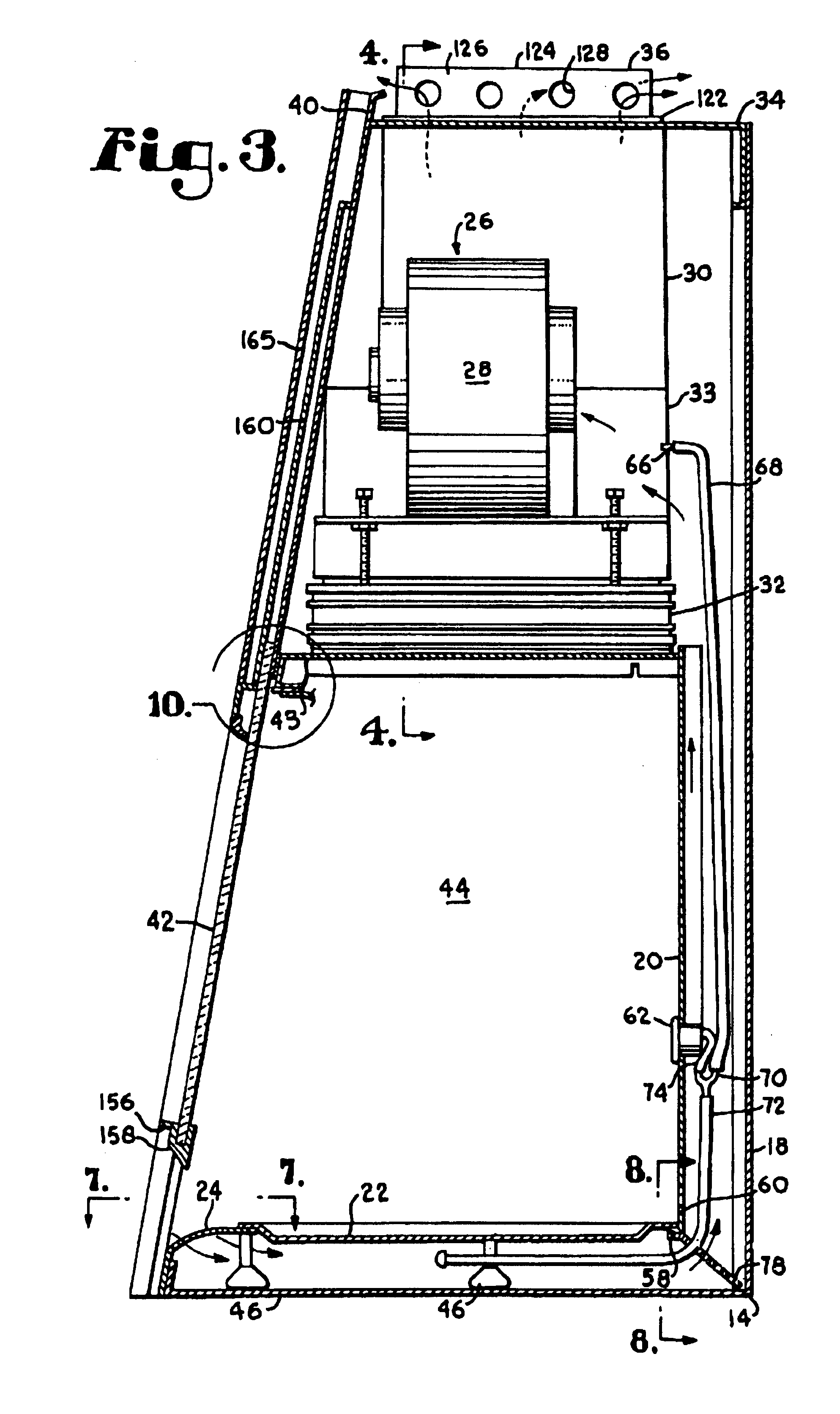 Biological safety cabinet with improved air flow