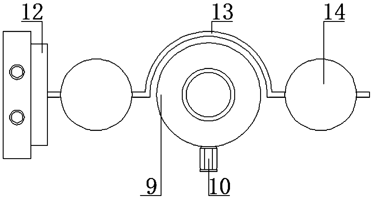 Full-automatic rotary disk type ear line spot welder used for mask production