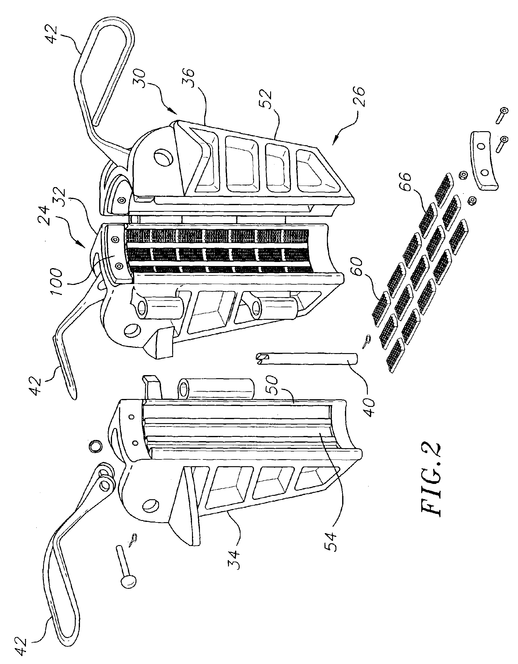 Pipe-gripping structure having load rings